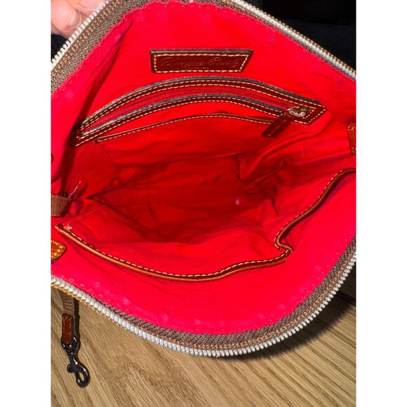 Dooney & Bourke navy nylon purse - Picture 3 of 7